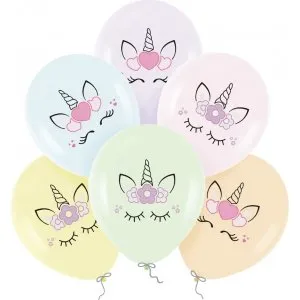 Ballonger Dreamy Unicorn - 6-pack