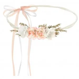 Blomsterkrans - Bohem - Peach