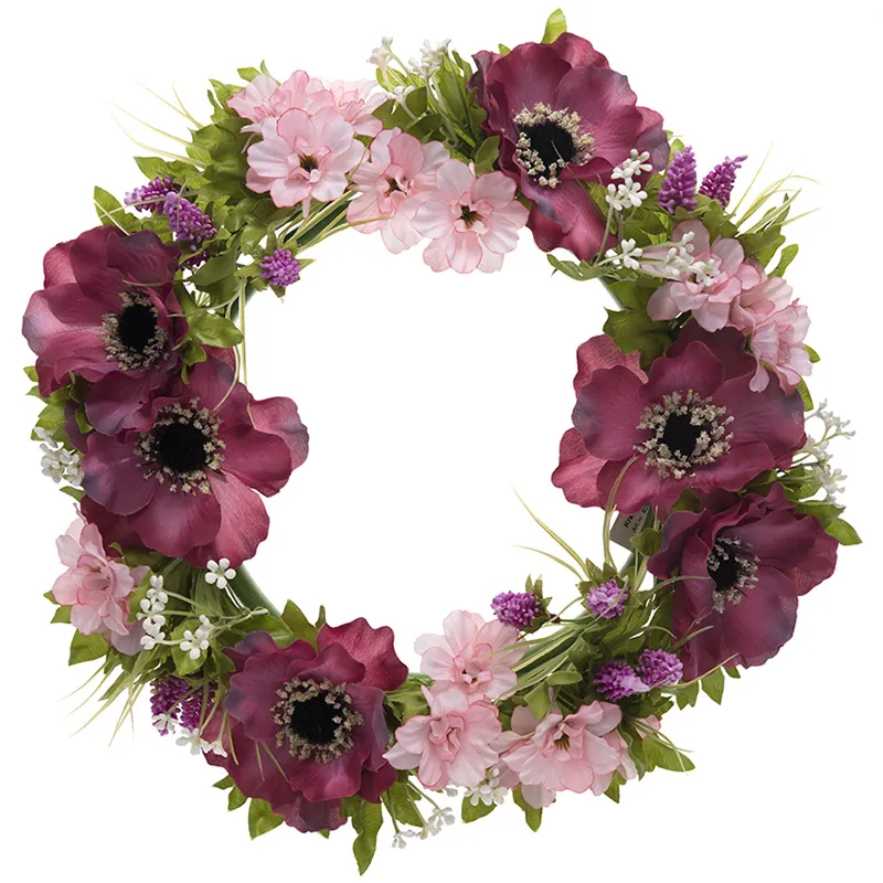 Krans Lila Rosa