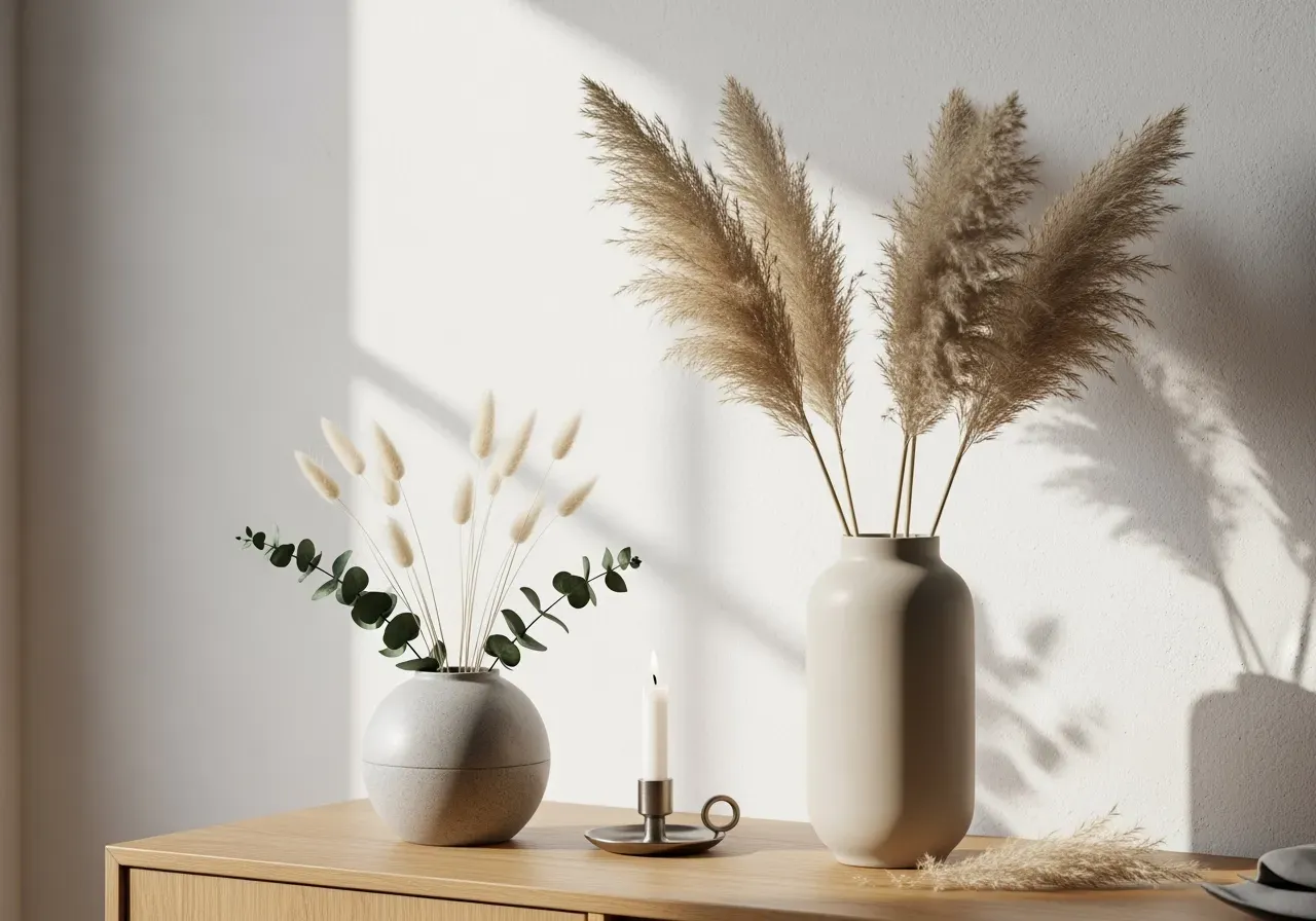 Torkade buketter för skördefest