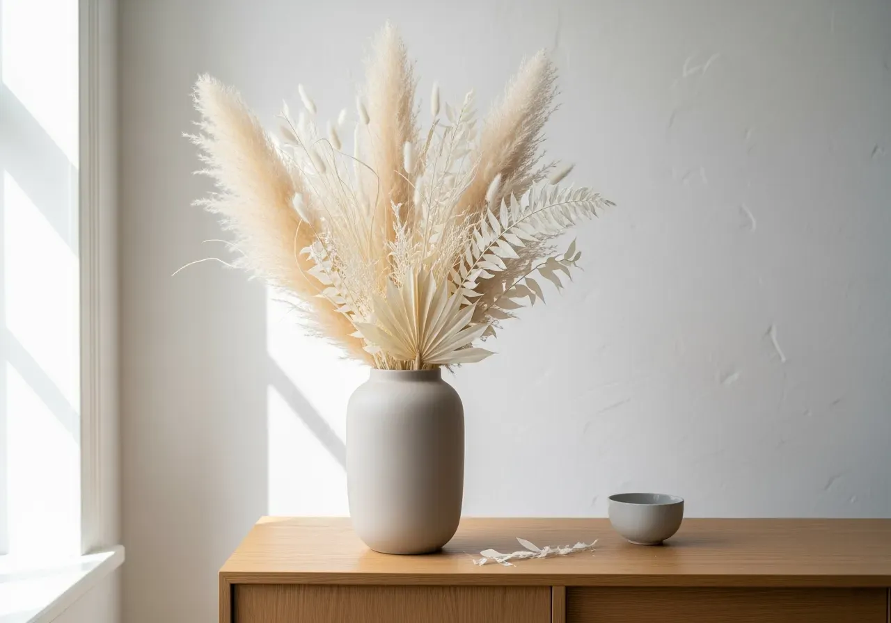 Skötsel torkade kransar hemma