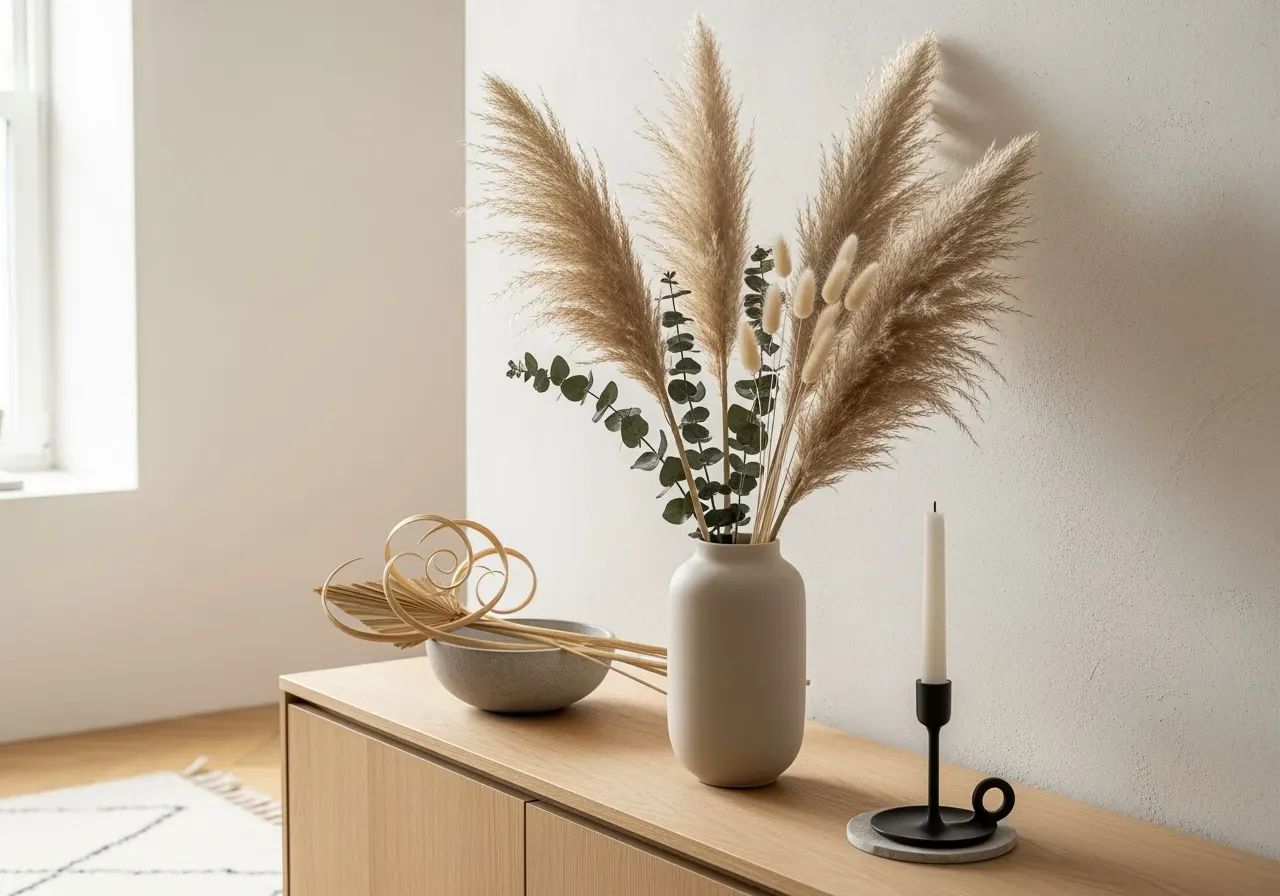 Välja storlek på torkad krans