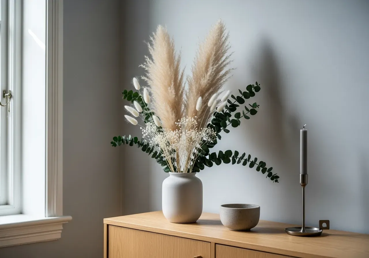 Torkad lepidium med slöjeffekt