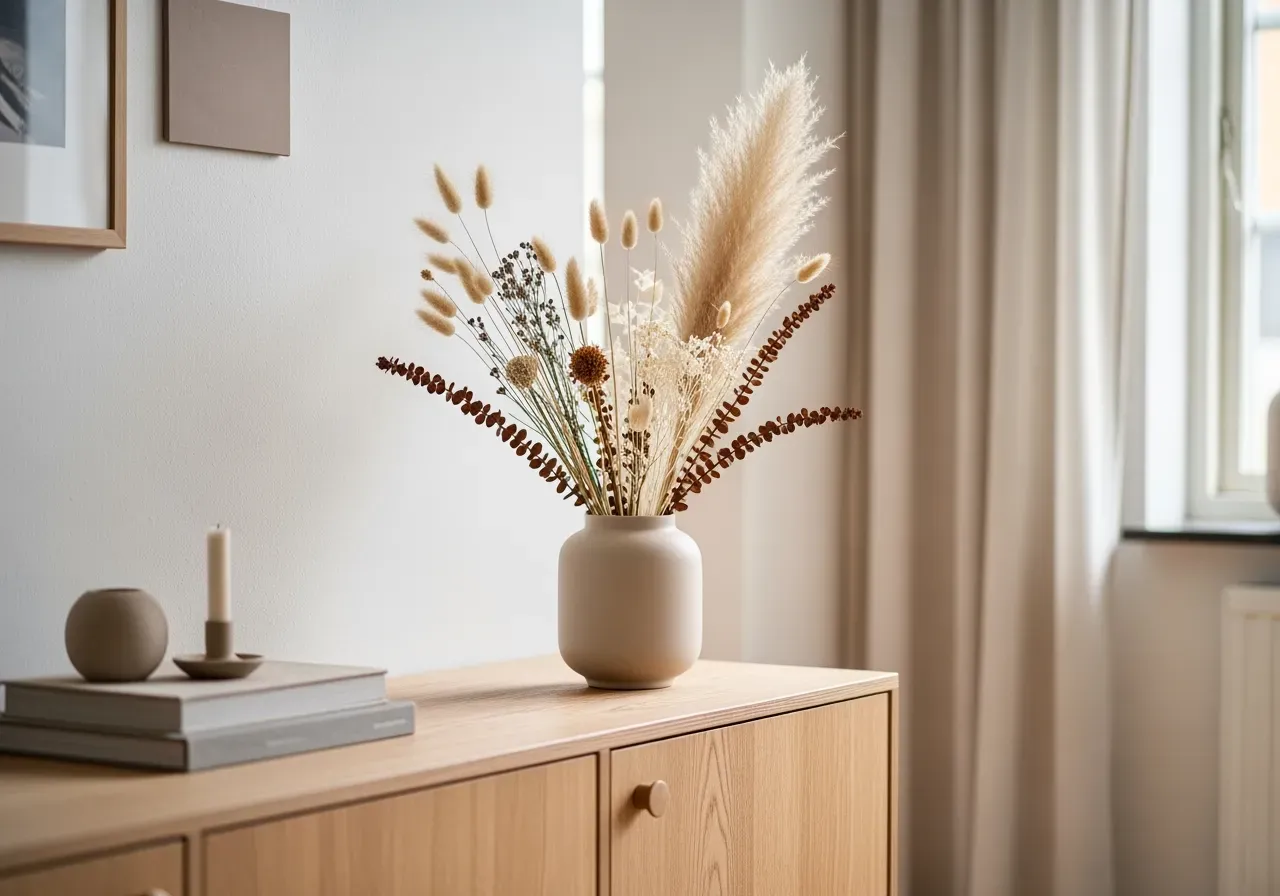 Torkad Lona och mullbär i bunt