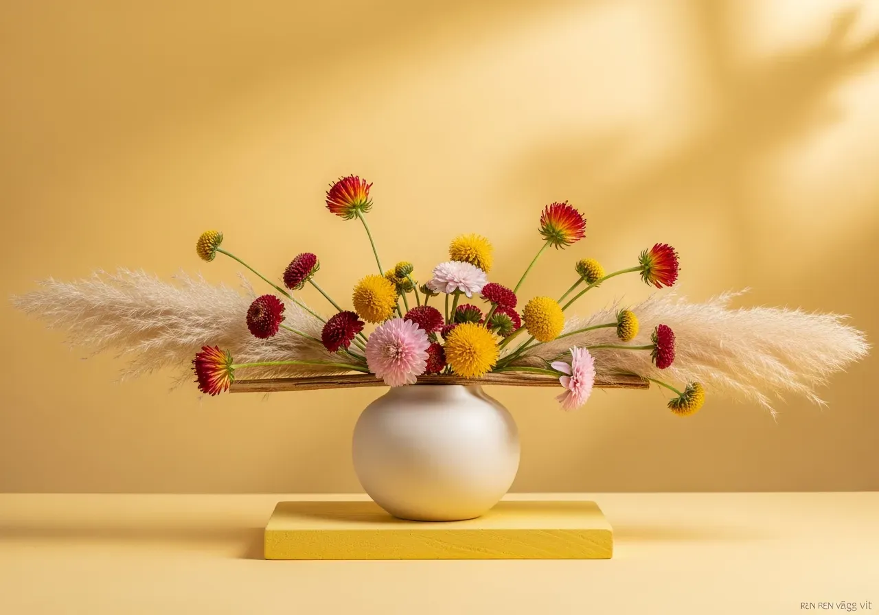 Torkad riddarsporre i bunt guide